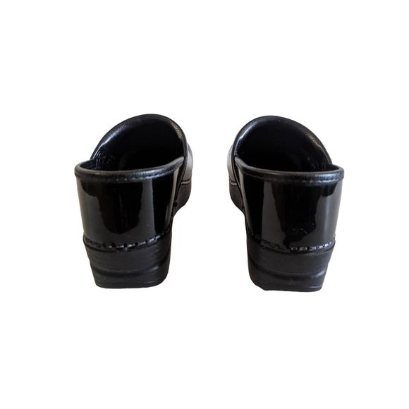 Dansko XP 2.0 Black Patent Leather Clogs Women's Size EU 36 US 5.5-6 Workwear - Picture 7 of 13